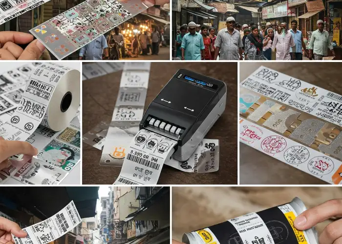 Label maker solutions for counterfeit prevention in India.