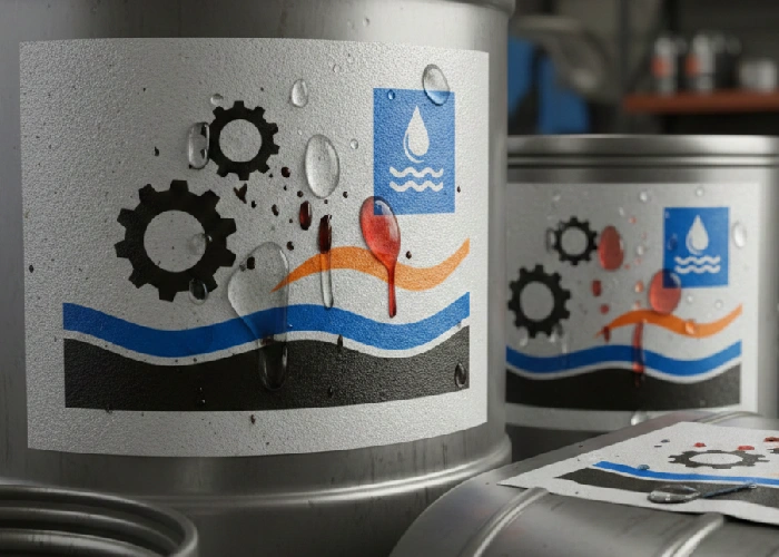 Product Labels Built for Tough Industrial Oils