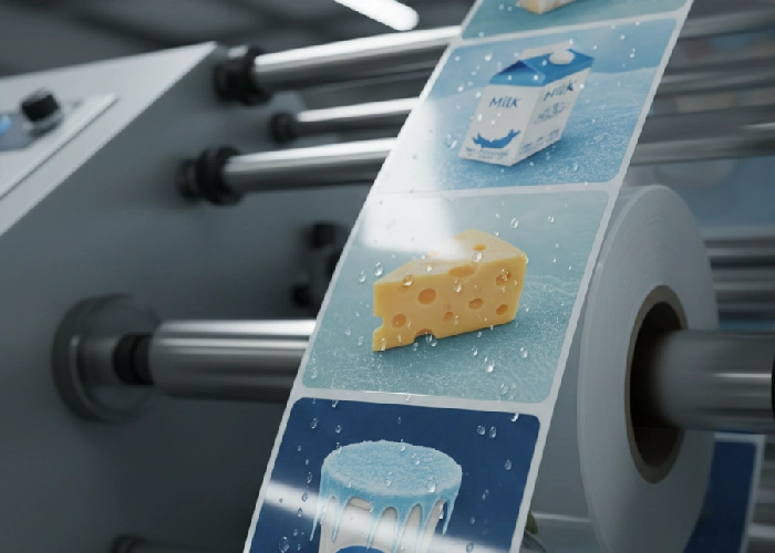Sticker Printing for Moisture-Proof Dairy Labels