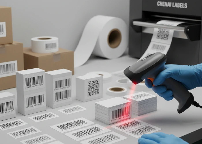 Reliable barcode labels from Barcode Label Manufacturers Chennai.