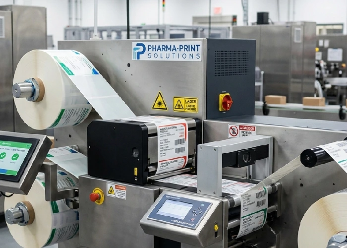 Professional Pharma Label Printing Services equipment