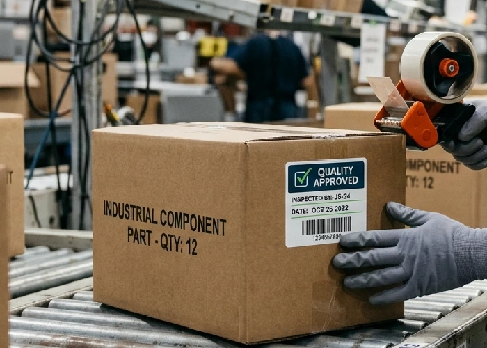 Modern QR Code Labels for Efficient Product Tracking