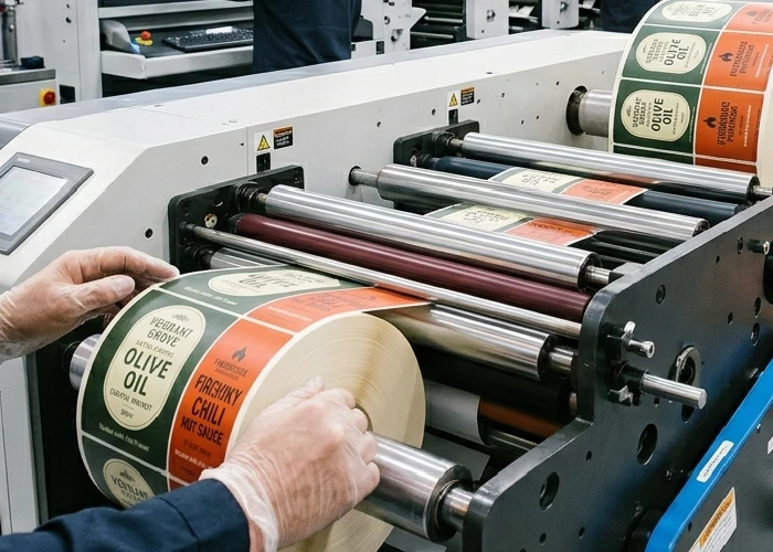 Expert label manufacturers producing premium labels.